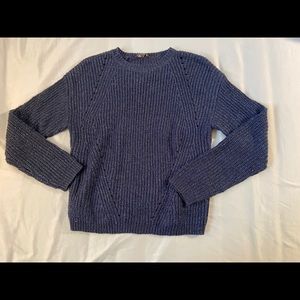 Blue sparkly sweater from forever 21